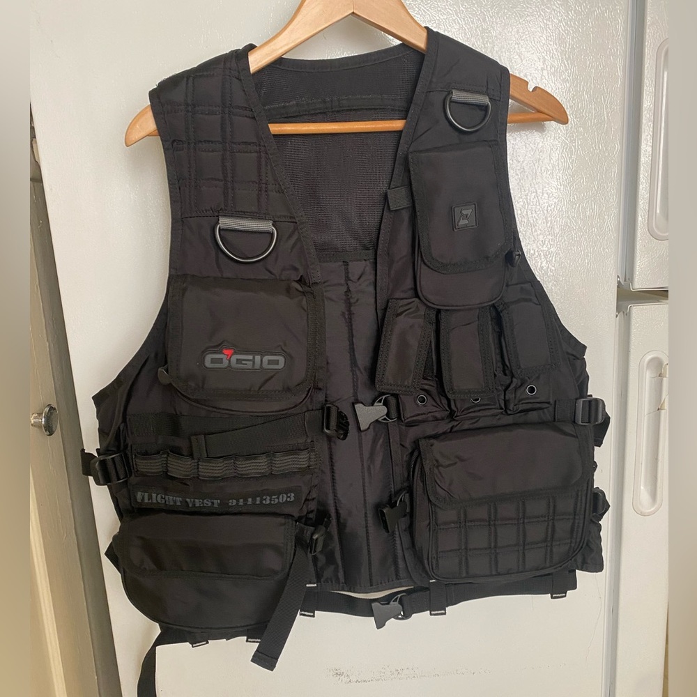 OGIO Black Utility/Flight/Motorcycle Vest